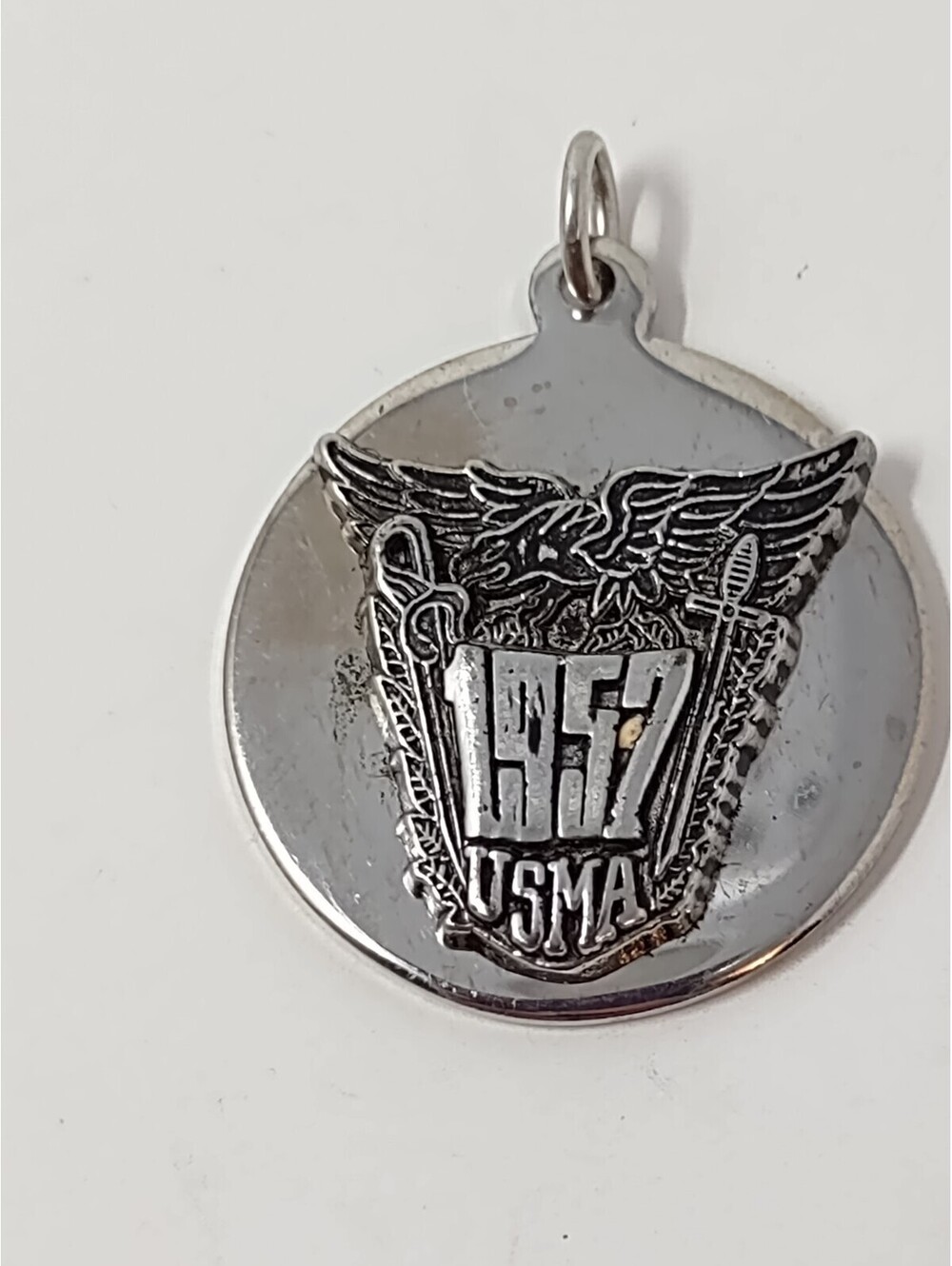 Vintage Sterling 925 West Point USMA Class of 1957 Charm